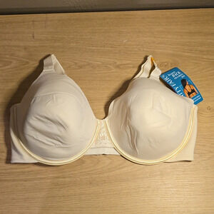 NWT Vanity Fair Underwire Bra Ivory/Beige Style 76380